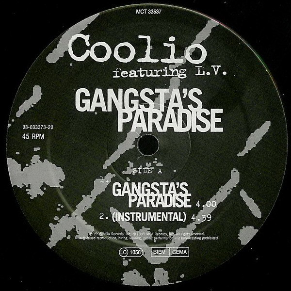 Coolio Featuring LV - Gangsta's Paradise | MCA Records (MCT 33537) - 2