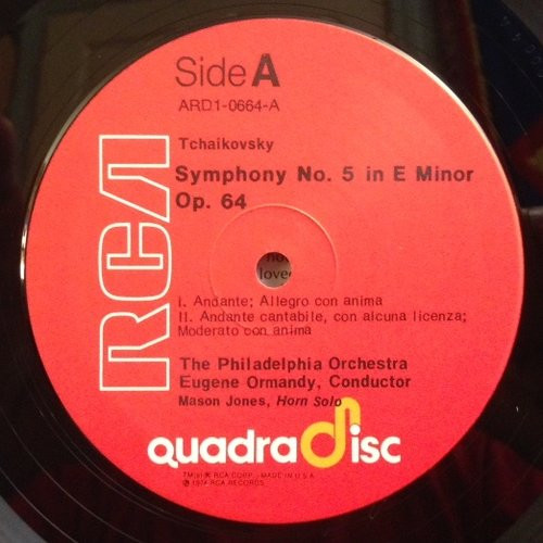 Symphony No. 5 In E Minor Op. 64