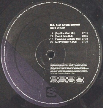 B.B. Feat. Angie Brown - Good Enough | S3 (DANU5) - 2