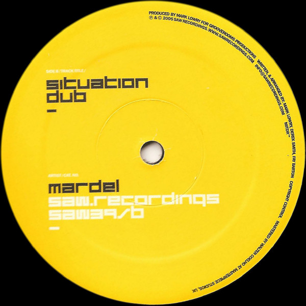 Mardel - Situation | Saw Recordings (SAW39) - 2