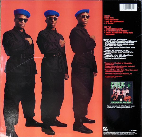 Public Enemy - Shut Em Down | Def Jam Recordings (44 74165) - 2 Public Enemy - Shut Em Down | Def Jam Recordings (44 74165) - 2