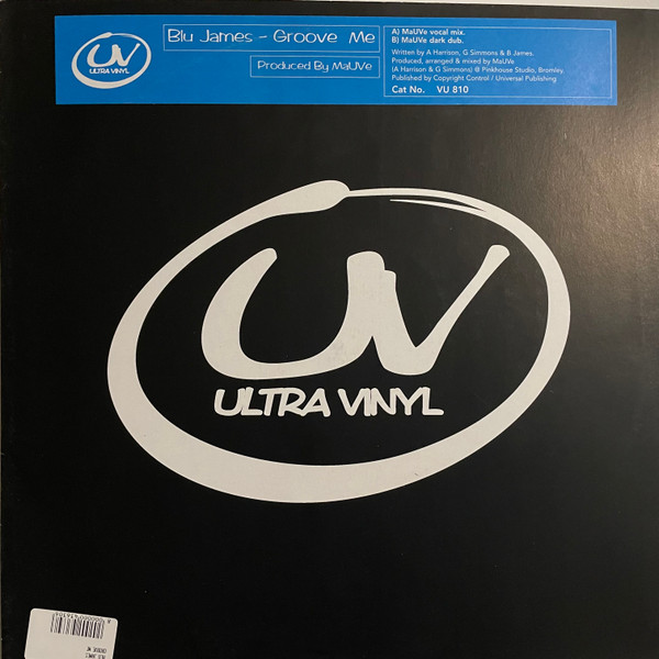 Blu James - Groove Me | Ultra Vinyl (VU810)