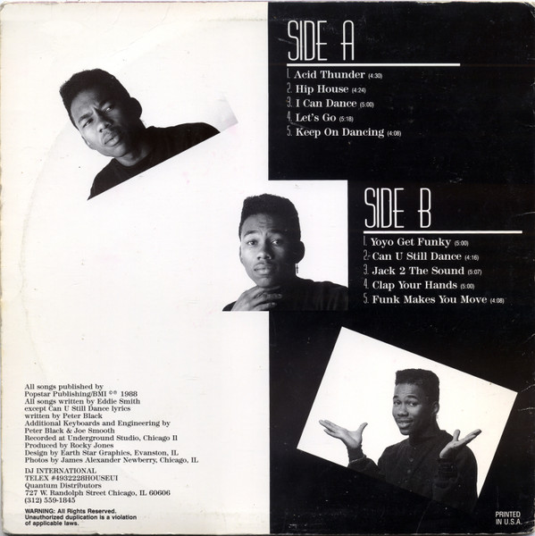 "Fast" Eddie Smith - Jack To The Sound | D.J. International Records (DJ# 1015) - 2 "Fast" Eddie Smith - Jack To The Sound | D.J. International Records (DJ# 1015) - 2