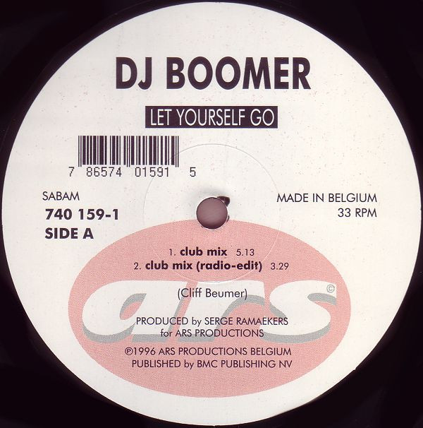 DJ Boomer - Let Yourself Go | ARS Productions (740 159-1) - 3