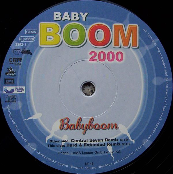 Babyboom - Babyboom 2000 | EAMS (EAMS 2392-1) - 3
