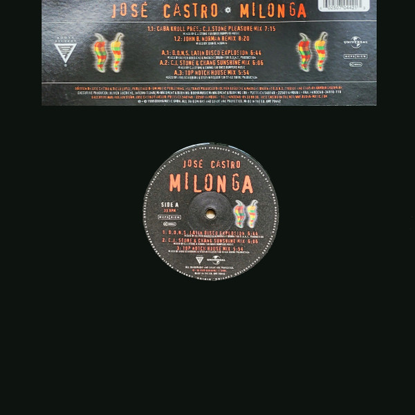 José Castro - Milonga | Booya Records (UMT 70442) - 4