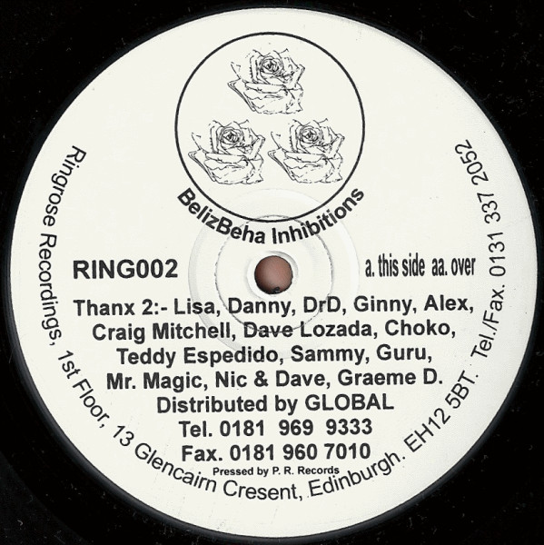 Belizbeha - Inhibitions | Ringrose Recordings (RING002)