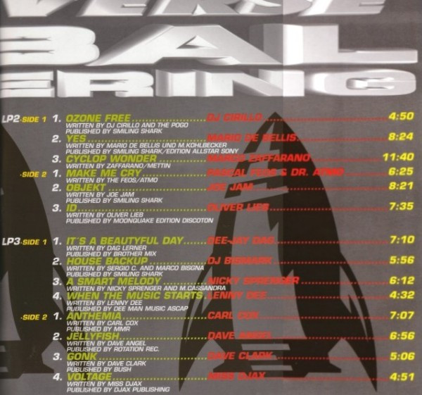 Various - Universe - The Tribal Gathering 94 | Frankfurt Beat Productions (901038.1) - 3