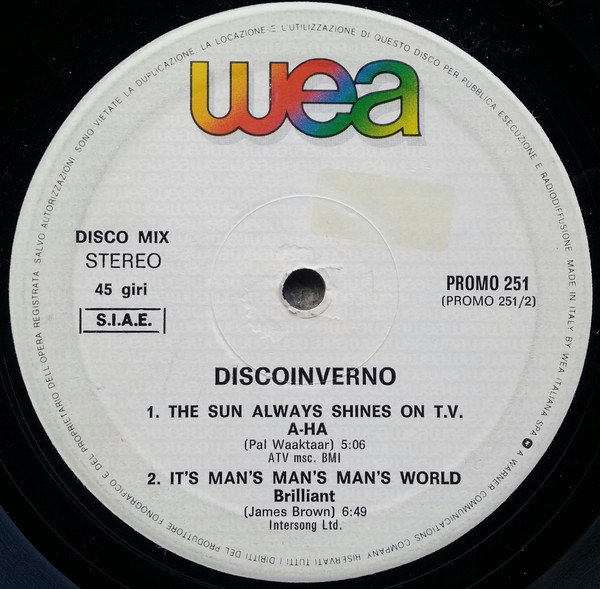 Various - DiscoInverno | WEA (PROMO 251) - 2