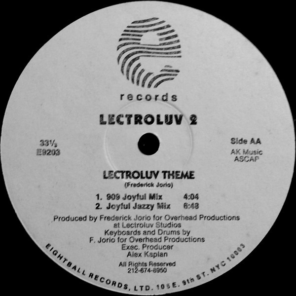 Lectroluv - Lectroluv 2 | E Records (E9203) - 2 Lectroluv - Lectroluv 2 | E Records (E9203) - 2