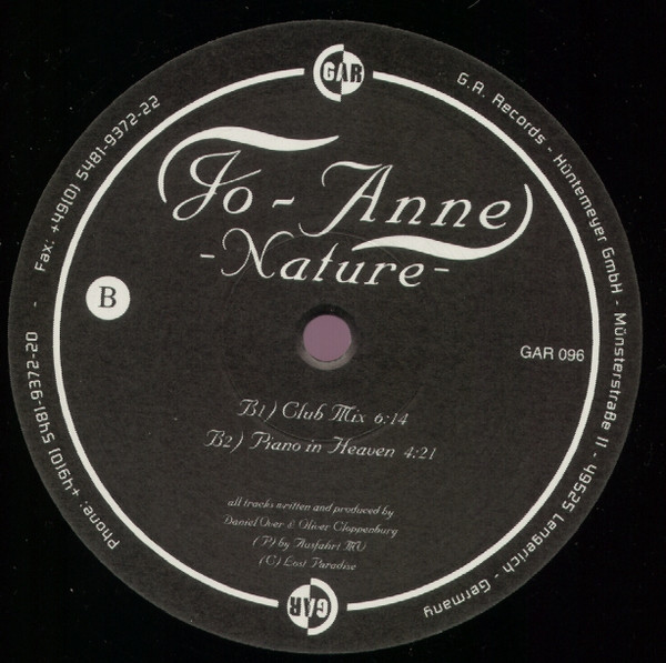 Jo-Anne - Nature | Lost Paradise (GAR 096) - 4