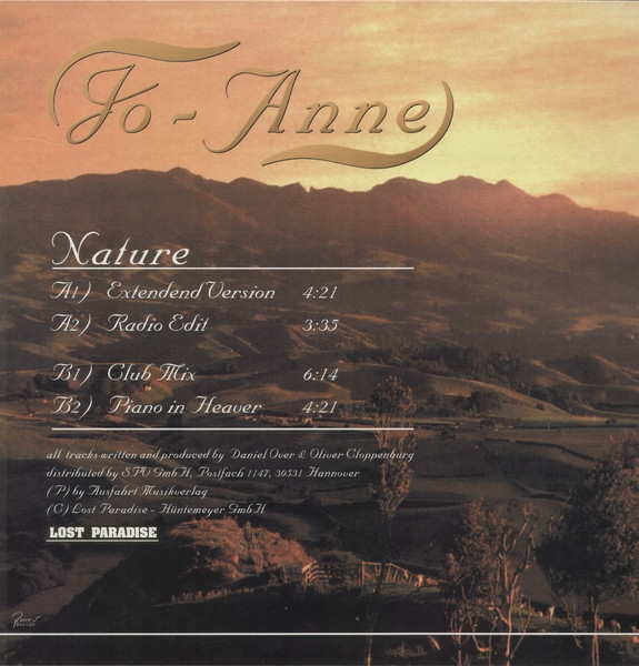 Jo-Anne - Nature | Lost Paradise (GAR 096) - 2