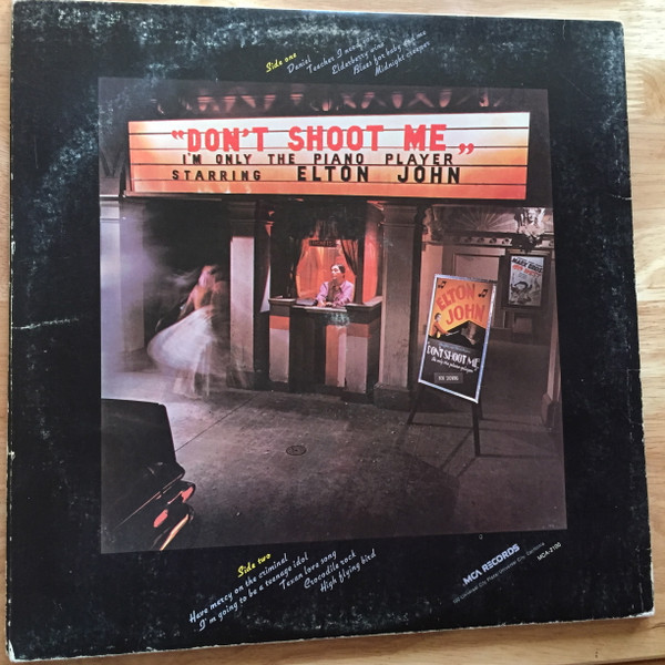 Elton John - Don't Shoot Me I'm Only The Piano Player | MCA Records (MCA-2100) - 4