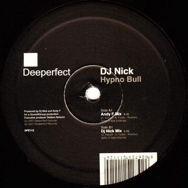 DJ Nick - Hypno Bull | Dee-P-erfect (DPE112) - 2