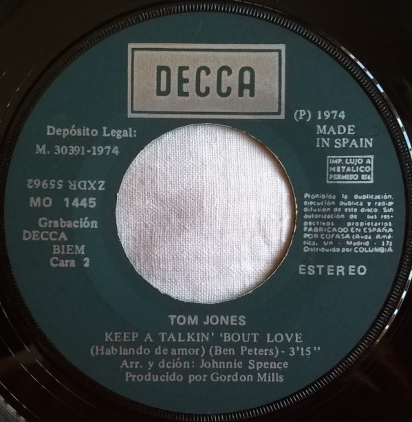 Somethin' 'Bout You Baby I Like / Keep A Talkin' 'Bout Love