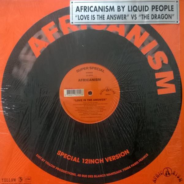 Africanism By Liquid People - Love Is The Answer / The Dragon | Yellow Productions (YP081) - main