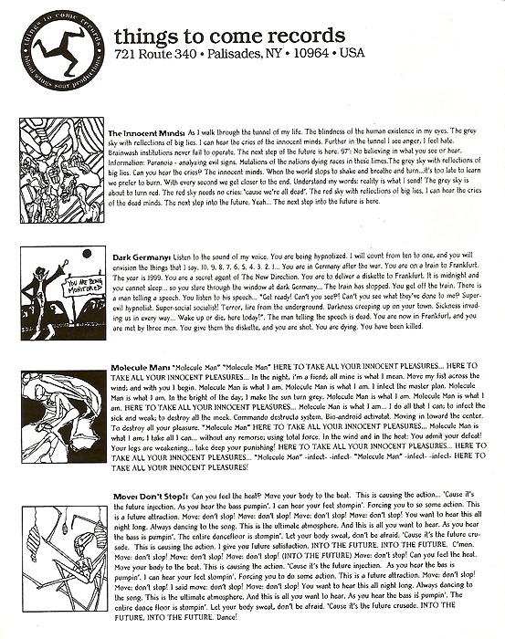 SuperPower - The Future Crusade | Things To Come Records (TTC-003) - 5 SuperPower - The Future Crusade | Things To Come Records (TTC-003) - 5