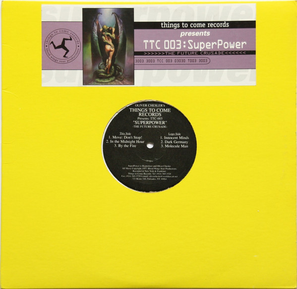 SuperPower - The Future Crusade | Things To Come Records (TTC-003) - main SuperPower - The Future Crusade | Things To Come Records (TTC-003) - main