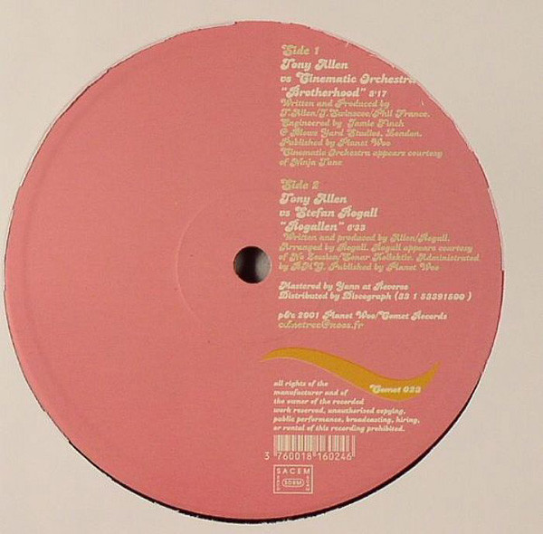 Allenko Brotherhood Ensemble - Brotherhood / Rogallen | Comet Records (COMET 023) - 4 Allenko Brotherhood Ensemble - Brotherhood / Rogallen | Comet Records (COMET 023) - 4