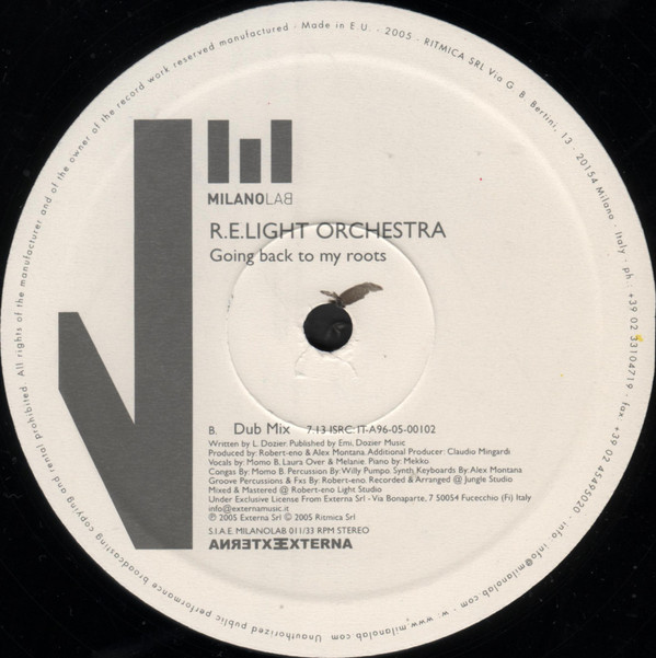 R.E.Light Orchestra - Going Back To My Roots | Milano Lab (MILANOLAB 011) - 4 R.E.Light Orchestra - Going Back To My Roots | Milano Lab (MILANOLAB 011) - 4