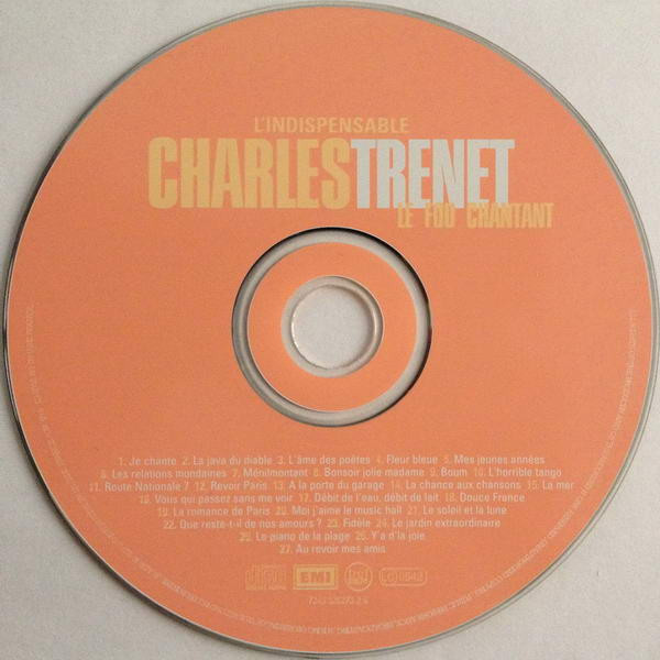 Charles Trenet - Le Fou Chantant! | EMI (7243 5 26273 2 5) - 4 Charles Trenet - Le Fou Chantant! | EMI (7243 5 26273 2 5) - 4