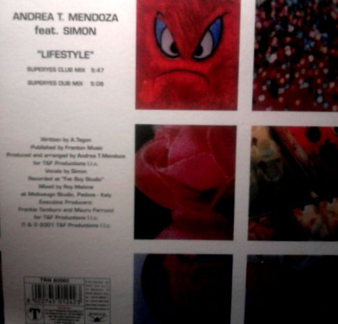 Andrea T. Mendoza Feat. Simon - Lifestyle | Train! Records (TRN 60060) - 2