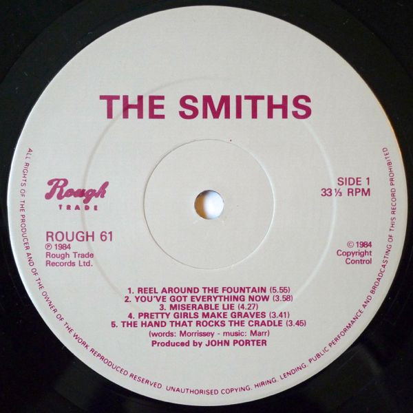 The Smiths - The Smiths | Rough Trade (ROUGH 61) - 3 The Smiths - The Smiths | Rough Trade (ROUGH 61) - 3