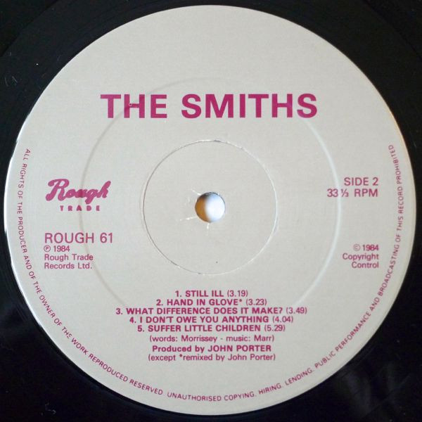 The Smiths - The Smiths | Rough Trade (ROUGH 61) - 4 The Smiths - The Smiths | Rough Trade (ROUGH 61) - 4