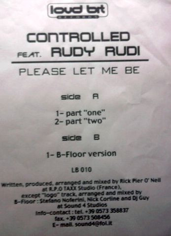 Controlled - Please Let Me Be | Loud Bit Records (LB 010) - 2 Controlled - Please Let Me Be | Loud Bit Records (LB 010) - 2