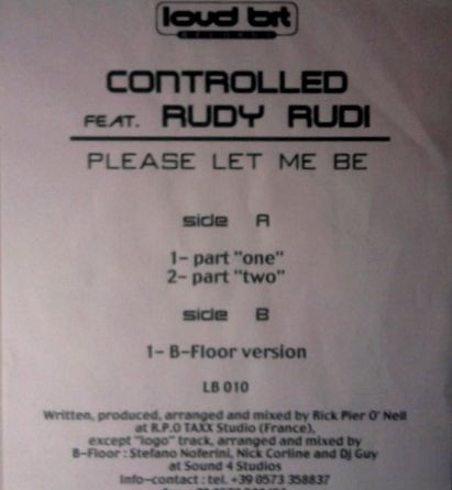 Controlled - Please Let Me Be | Loud Bit Records (LB 010) - main Controlled - Please Let Me Be | Loud Bit Records (LB 010) - main