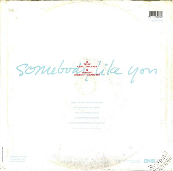 Robbie Nevil - Somebody Like You | EMI USA (14 2032676) - 2 Robbie Nevil - Somebody Like You | EMI USA (14 2032676) - 2