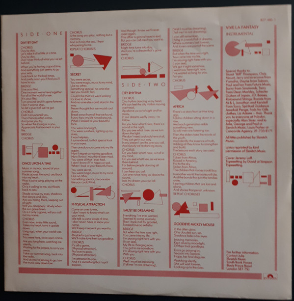 Shakatak - City Rhythm | Polydor (827 485-1) - 4