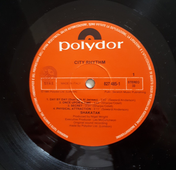 Shakatak - City Rhythm | Polydor (827 485-1) - 5