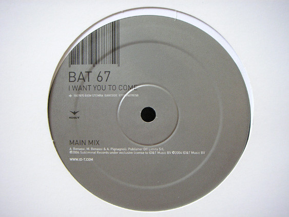 Bat67 - I Want You To Come | ID&T (7007875) - 2 Bat67 - I Want You To Come | ID&T (7007875) - 2