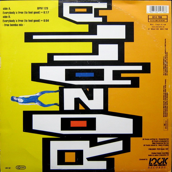 Rozalla - Everybody's Free (To Feel Good) | Logic Records (614 796) - 2 Rozalla - Everybody's Free (To Feel Good) | Logic Records (614 796) - 2