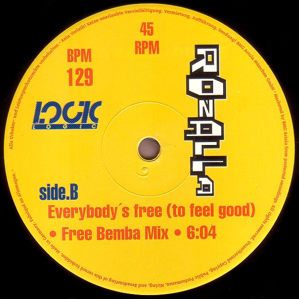 Rozalla - Everybody's Free (To Feel Good) | Logic Records (614 796) - 4 Rozalla - Everybody's Free (To Feel Good) | Logic Records (614 796) - 4
