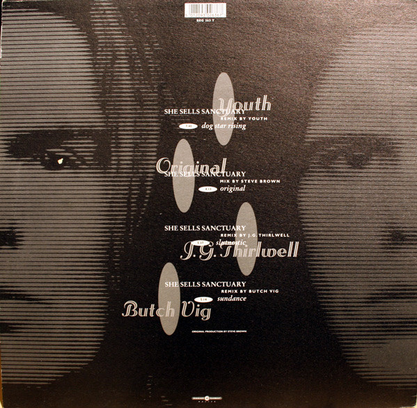 The Cult - Sanctuary MCMXCIII Mixes | Beggars Banquet (BEG 263 T) - 2