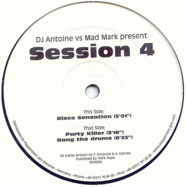 DJ Antoine vs. Mad Mark - Session 4 | Session Recordings (SESS 004) - main