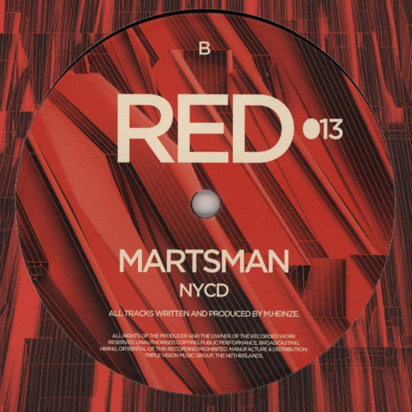 Martsman - Shrank / NYCD | Pushing Red (red013) - 2
