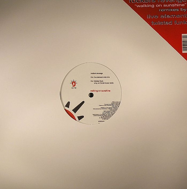 Rockers Revenge - Walking On Sunshine | Gossip Records (GG-1066)