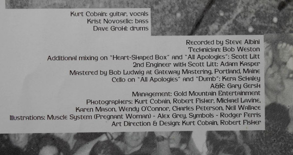 Nirvana - In Utero | Geffen Records (GEF 24536) - 9