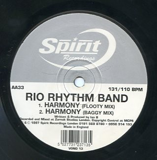 Rio Rhythm Band - Harmony | Spirit Recordings (VOND 13) - main Rio Rhythm Band - Harmony | Spirit Recordings (VOND 13) - main