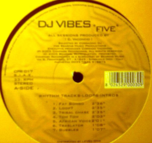 Corradino DJ - Dj Vibes Five | Compass Recordings (CPR 017) - 3 Corradino DJ - Dj Vibes Five | Compass Recordings (CPR 017) - 3
