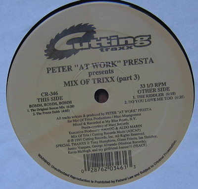 Peter Presta - Mix of Trixx (Part 3) | Cutting Traxx (CR-346)