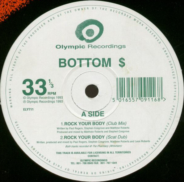 Bottom $ - Rock Your Body | Olympic Recordings (ELYT11) - 2 Bottom $ - Rock Your Body | Olympic Recordings (ELYT11) - 2