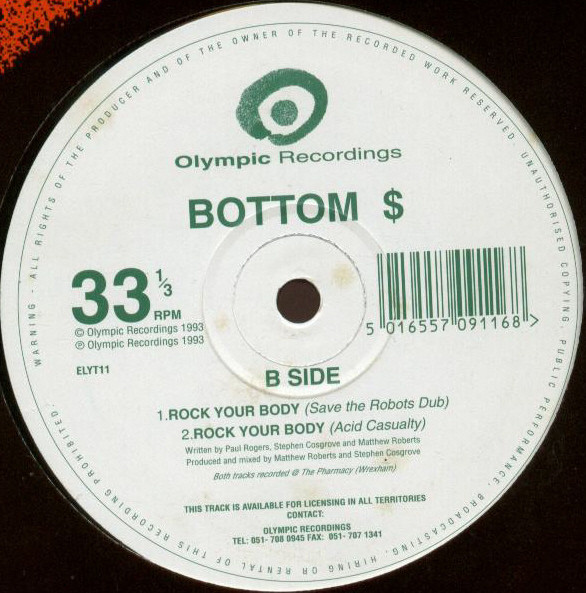 Bottom $ - Rock Your Body | Olympic Recordings (ELYT11) - 3 Bottom $ - Rock Your Body | Olympic Recordings (ELYT11) - 3