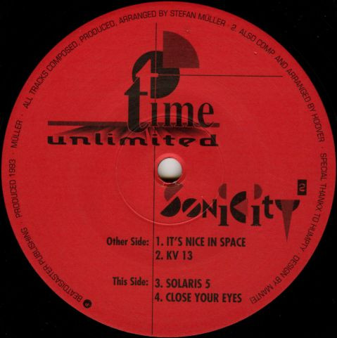 Sonicity - It's Nice In Space | Time Unlimited (time 015-12) - main
