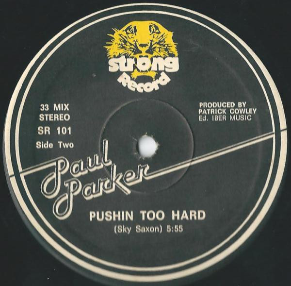 Paul Parker - Right On Target | Strong Record (SR 101) - 2 Paul Parker - Right On Target | Strong Record (SR 101) - 2