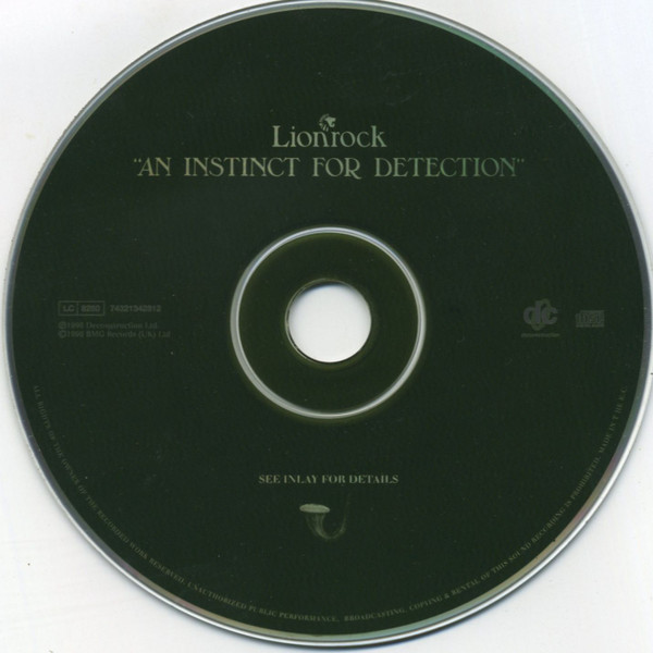 Lionrock - An Instinct For Detection | Deconstruction (74321 34281 2) - 3