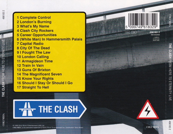 The Clash - From Here To Eternity Live | Columbia (496183 2) - 2
